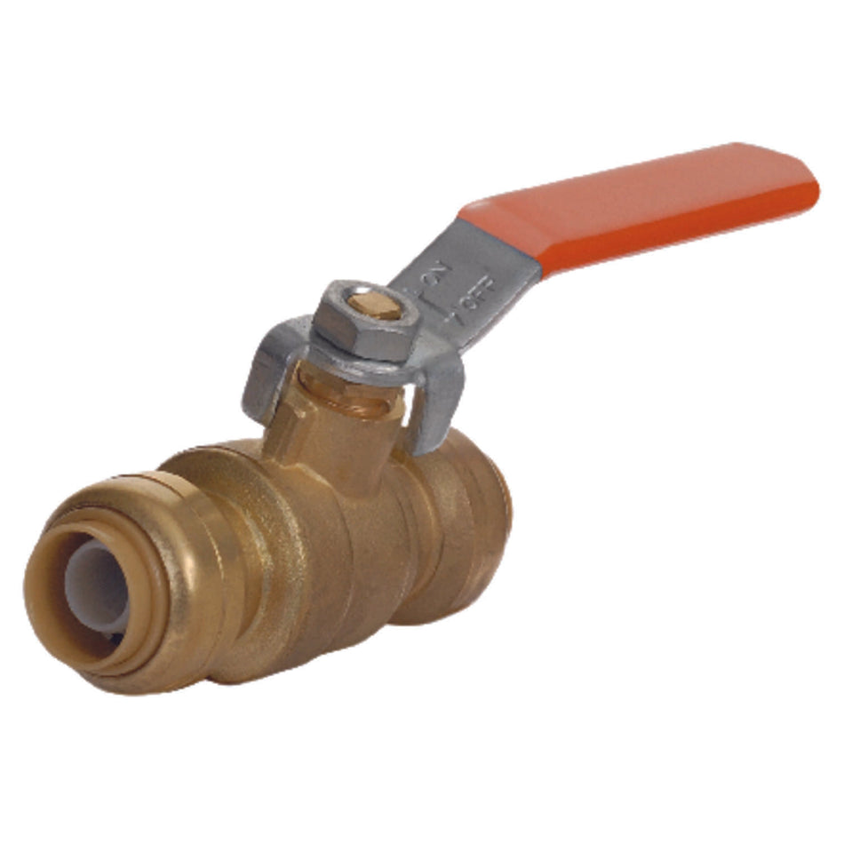 PUSH-FIT BALL VALVE