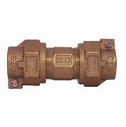 BRASS WATER SERVICE COUPLING -CTS